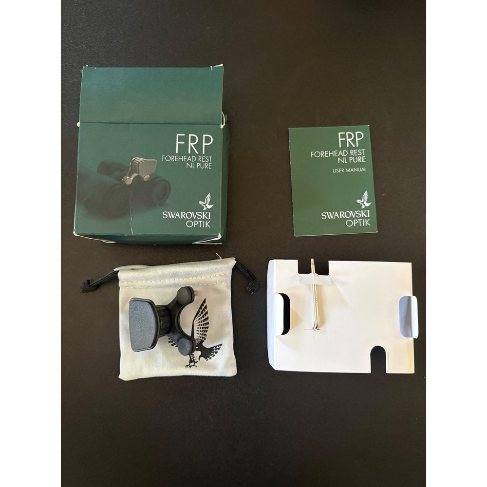 Swarovski FRP Forehead Rest for binoculars black new open box birdwatch hunting